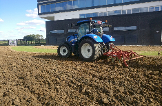 openscharen van de grond